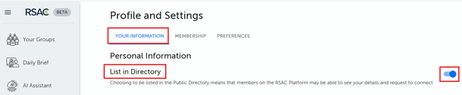 Directory List