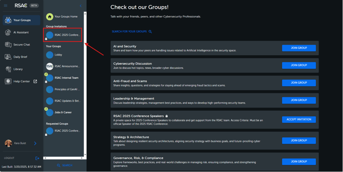 Private Group Request Invite 3