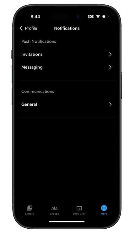 How do I manage my notifications? (iOS 📱)